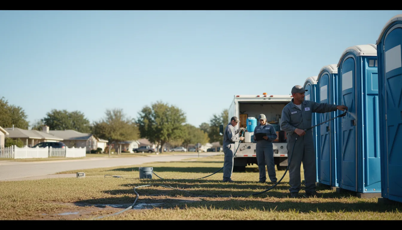 Long-Term Portable Toilet Rental in Randall, IA near me